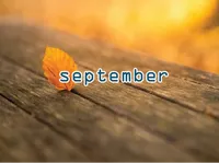 Định nghĩa của từ <b>September</b>
