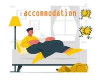 Định nghĩa của từ <b>accommodation</b>