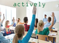 Ý nghĩa của từ vựng <b>actively</b>