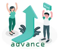 Định nghĩa của từ <b>advance</b>