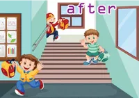 Định nghĩa của từ <b>after</b>