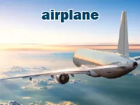 Định nghĩa của từ <b>airplane</b>