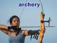 Định nghĩa của từ <b>archery</b>