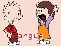 Định nghĩa của từ <b>argue</b>