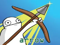 Định nghĩa của từ <b>arrow</b>