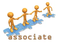 Định nghĩa của từ <b>associate</b>