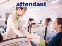 Định nghĩa của từ <b>attendant</b>