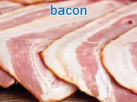 Định nghĩa của từ <b>bacon</b>