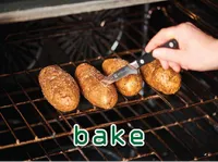 Định nghĩa của từ <b>bake</b>