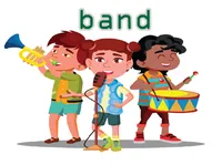 Định nghĩa của từ <b>band</b>