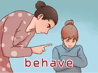 Ý nghĩa của từ vựng <b>behave</b>