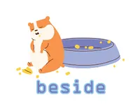 Định nghĩa của từ <b>beside</b>