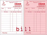 Định nghĩa của từ <b>bill</b>