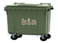 Định nghĩa của từ <b>bin</b>