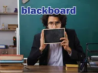 Định nghĩa của từ <b>blackboard</b>