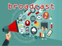Định nghĩa của từ <b>broadcast</b>