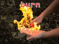 Định nghĩa của từ <b>burn</b>