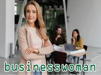 Định nghĩa của từ <b>businesswoman</b>