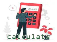 Định nghĩa của từ <b>calculate</b>