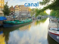 Định nghĩa của từ <b>canal</b>