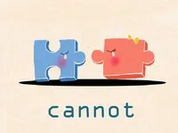 Ý nghĩa của từ vựng <b>cannot</b>