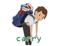 Định nghĩa của từ <b>carry</b>