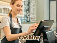 Định nghĩa của từ <b>cashier</b>