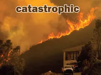Định nghĩa của từ <b>catastrophic</b>