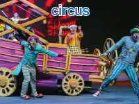 Định nghĩa của từ <b>circus</b>