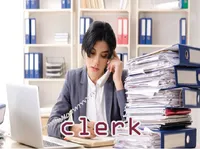 Định nghĩa của từ <b>clerk</b>