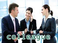 Định nghĩa của từ <b>colleague</b>