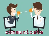 Định nghĩa của từ <b>communicate</b>