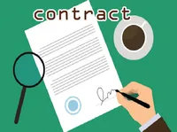 Định nghĩa của từ <b>contract</b>