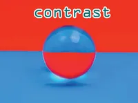 Định nghĩa của từ <b>contrast</b>