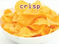 Định nghĩa của từ <b>crisp</b>