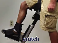 Định nghĩa của từ <b>crutch</b>