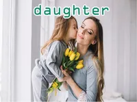 Định nghĩa của từ <b>daughter</b>