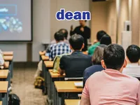 Định nghĩa của từ <b>dean</b>