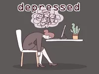 Định nghĩa của từ <b>depressed</b>