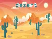 Định nghĩa của từ <b>desert</b>