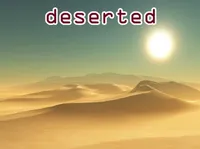 Định nghĩa của từ <b>deserted</b>