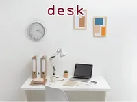 Định nghĩa của từ <b>desk</b>