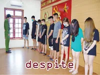 Định nghĩa của từ <b>despite</b>