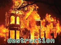 Định nghĩa của từ <b>destruction</b>