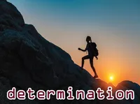 Định nghĩa của từ <b>determination</b>