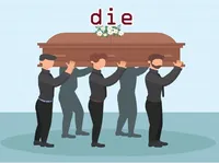 Định nghĩa của từ <b>die</b>