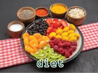 Định nghĩa của từ <b>diet</b>