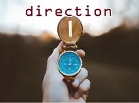 Định nghĩa của từ <b>direction</b>