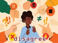 Định nghĩa của từ <b>disagree</b>