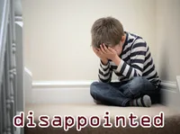 Định nghĩa của từ <b>disappointed</b>